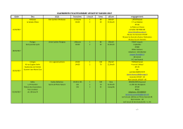 Calendrier cyclotourisme 2017