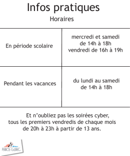 Infos pratiques - Ville de Perros Guirec