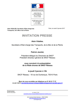 Télécharger l`invitation presse