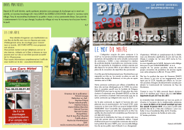 Consulter le PJM N° 36 de décembre 2016