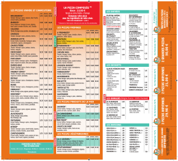 2 GRANDES PIZZAS 30,00 € 2 PIZZAS