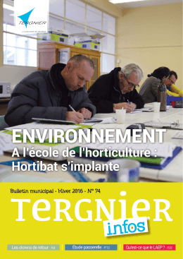 EnvironnEmEnt - Ville Tergnier