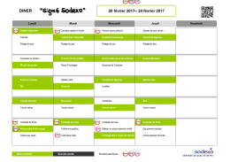 Du 20 au 24 f&eacute;vrier