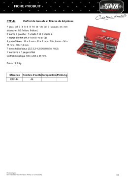 Fiche produit CTF-44