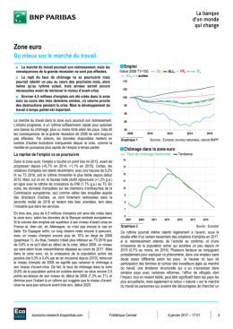 Zone euro : du mieux sur le march&eacute; du travail