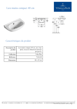 Volta PLUS Fiches produits individuelles 2015