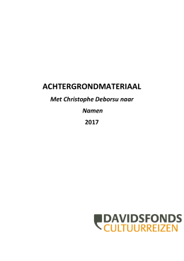Voor achtergrondmateriaal, klik hier