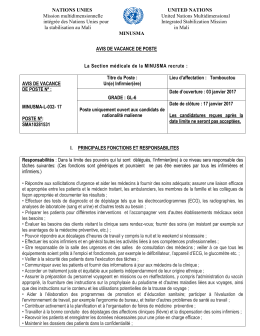 (e) Infirmier (&egrave;re)