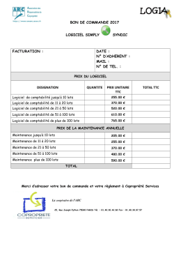 designation quantite prix unitaire ttc total ttc bon de commande