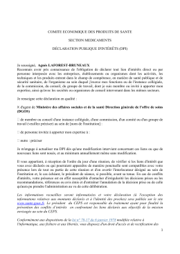 DPI section M&eacute;dicaments_A-LAFOREST