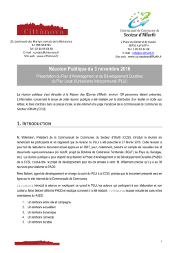Compte-rendu - Communauté de Communes Secteur d`Illfurth