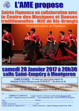 Pour vous inscrire - Amitié Montgeron Etats-unis