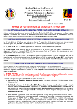 compte rendu ctpr du 18 novembre 05