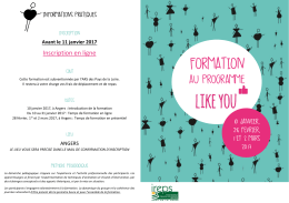 formation - Ireps Pays de la Loire