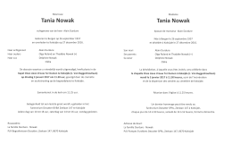 Tania Nowak Tania Nowak