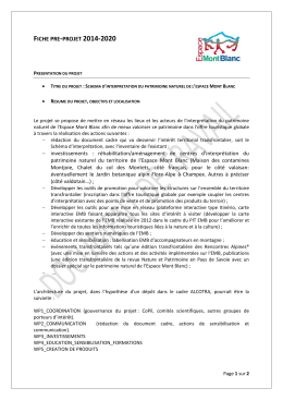 fiche pre-projet 2014-2020