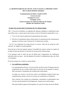 Consulter - Ordre des Avocats au Barreau du Cameroun