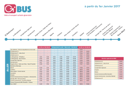 Consultez et t&eacute;l&eacute;chargez les horaires
