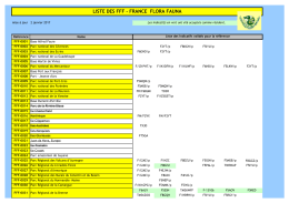 French WFF - France Flora Fauna