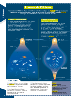 L`avenir de l`Univers