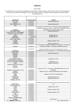 liste 2017 - Regmatherm