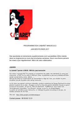 Voir le programme complet