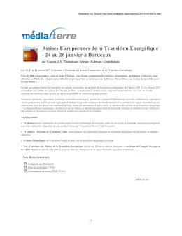 Assises Europ&eacute;ennes de la Transition &Eacute;nerg&eacute;tique - 24
