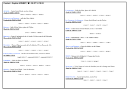 planning activites ludotheque