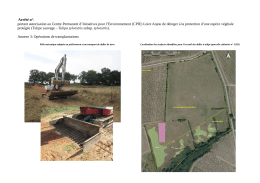 Projet d`AP DEP V3 annexe 3 Op&eacute;rations de transplantations