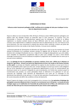 évolution de la stratégie de lutte pour éradiquer le virus