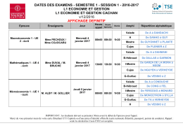 Dates d`examens [PDF