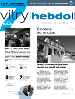 Vitry hebdo 543 - Mairie de Vitry-sur