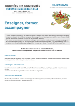 Enseigner, former, accompagner (367 Ko)