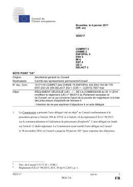 5025/17 ury/sc 1 DGG 3A 1. La Commission a présenté l`acte