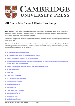 All New X Men Tome 2 Choisis Ton Camp