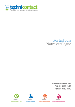 Portail bois Notre catalogue - Techni