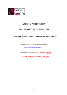 T&eacute;l&eacute;charger le formulaire