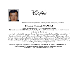 fadil (adil) hajvaz