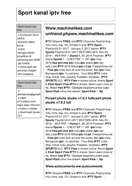Sport kanal iptv free