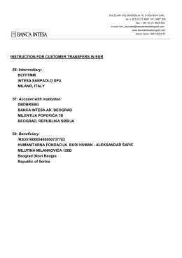 Salter 220: Štampa instrukcija za naplatu