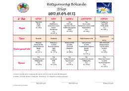 Étlap - bolcsi18.hu