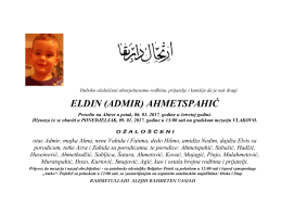 eldin (admir) ahmetspahić