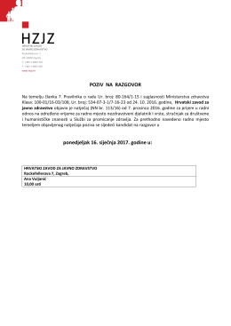 ovdje. - Hrvatski zavod za javno zdravstvo