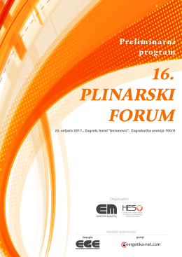 16. plinarski forum - Energetski portal Srbije