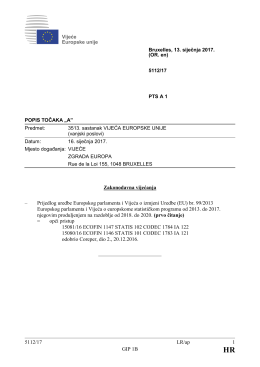 5112/17 LR/ap 1 GIP 1B Zakonodavna vijećanja