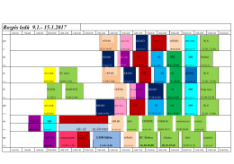 PLÁN LEDU 9.1.-15.1.2017