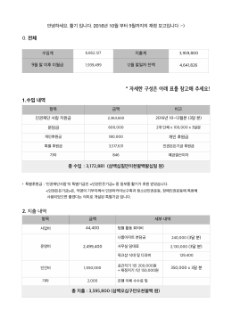 소식지 재정표(5~6월)