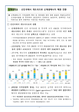 신재생이슈 : 선진국에서 개도국으로 신재생에너지 패권 전환