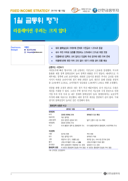 1월 금통위 평가