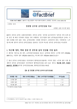[보고서] 공무원 급여인상.hwp